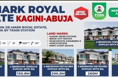 De-Mark Royal Estate –Kagini  6 Bedroom Residential